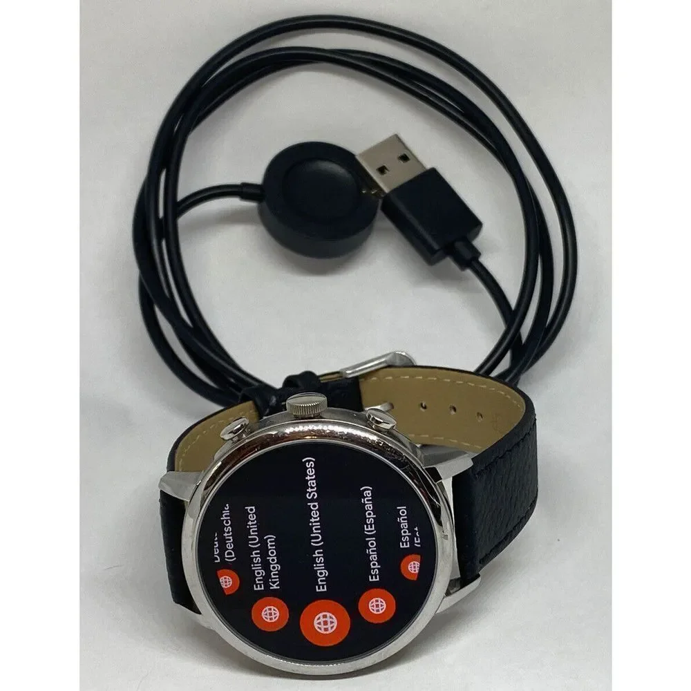 Fossil Gen 4 Authentic Digital Dial Smart Watch Custom Band FTW6014 DC79